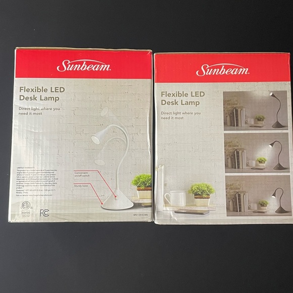 Task Lamp (set of 2) new in box - Picture 6 of 6